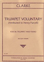 Purcell Trumpet Voluntary Clarke Sheet Music Songbook
