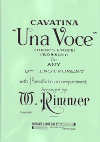 Rimmer Cavatina Una Voce Theres A Voice Trumpet Sheet Music Songbook