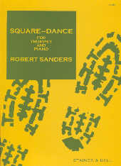 Sanders Square Dance Trumpet & Piano Sheet Music Songbook
