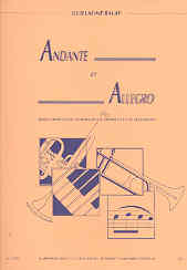 Balay Andante & Allegro Trumpet & Piano Sheet Music Songbook