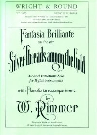 Rimmer Silver Threads Among The Gold Bb Trumpet Sheet Music Songbook
