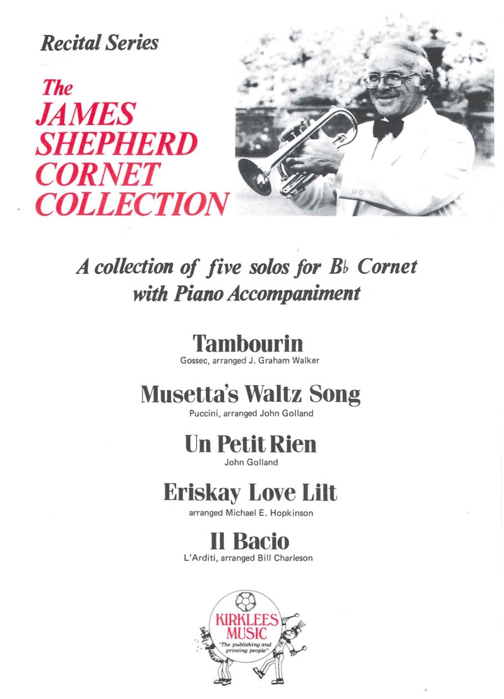 James Shepherd Cornet Collection Sheet Music Songbook