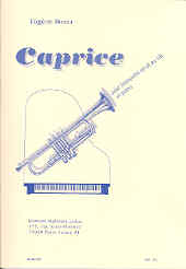 Bozza Caprice No 1 Op47 Trumpet Sheet Music Songbook