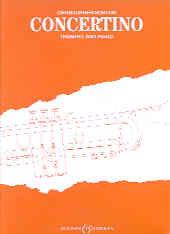 Norton Concertino Trumpet & Piano Sheet Music Songbook