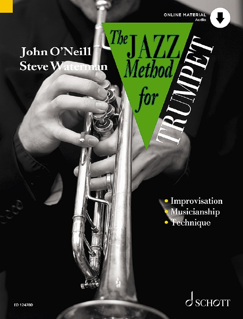 Jazz Method For Trumpet Oneill Book & Online Sheet Music Songbook
