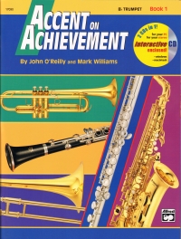 Accent On Achievement 1 Bb Trumpet + Cd Sheet Music Songbook