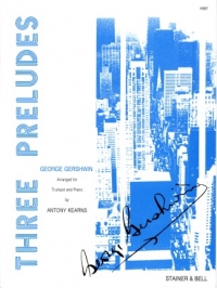 Gershwin Preludes (3) Arr Kearns Trumpet Sheet Music Songbook