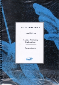 Louis Armstrong Study Album Grigson Score & Parts Sheet Music Songbook