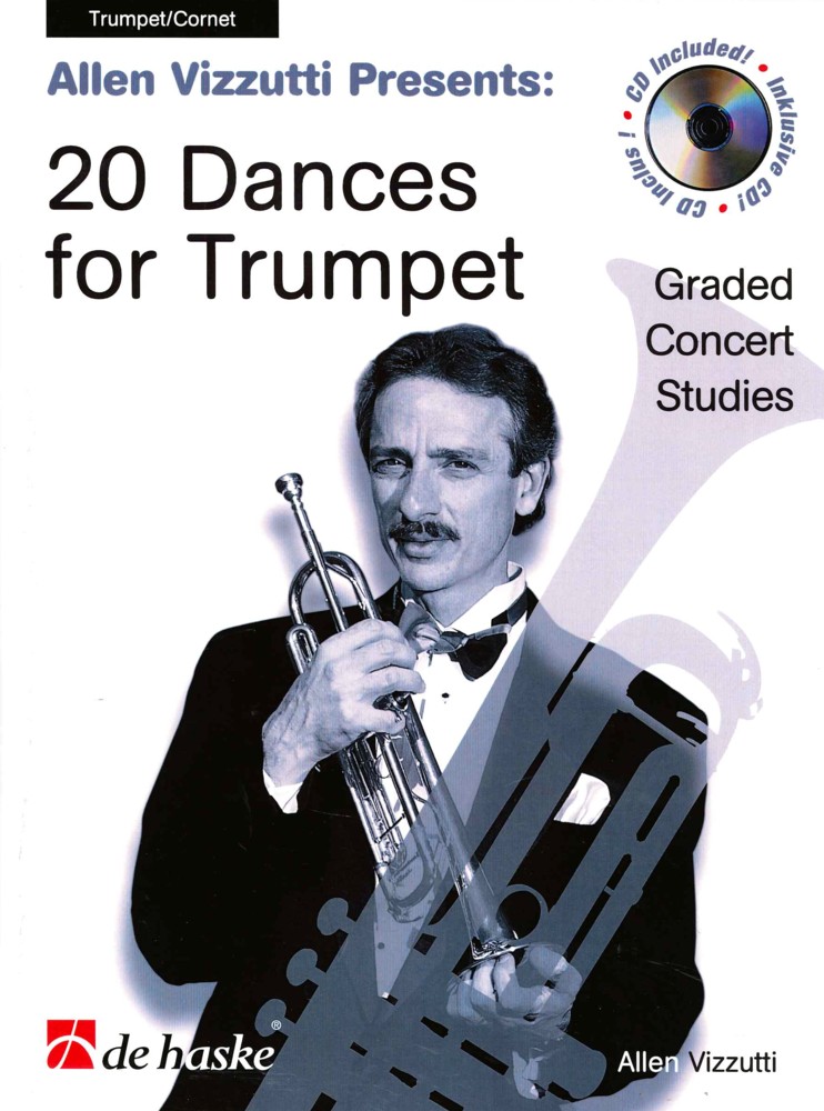 Vizzutti 20 Dances For Trumpet Book/audio Sheet Music Songbook