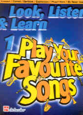 Look Listen & Learn 1 Play Your Fav Songs Trumpet Sheet Music Songbook