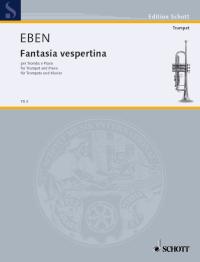 Eben Fantasia Vespertina Trumpet Sheet Music Songbook
