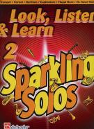 Look Listen & Learn 2 Sparkling Solos Trumpet Sheet Music Songbook