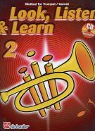 Look Listen & Learn 2 Method For Trumpet/cornet+cd Sheet Music Songbook