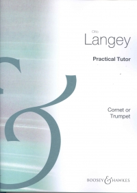 Langey Practical Tutor Cornet Or Trumpet Sheet Music Songbook