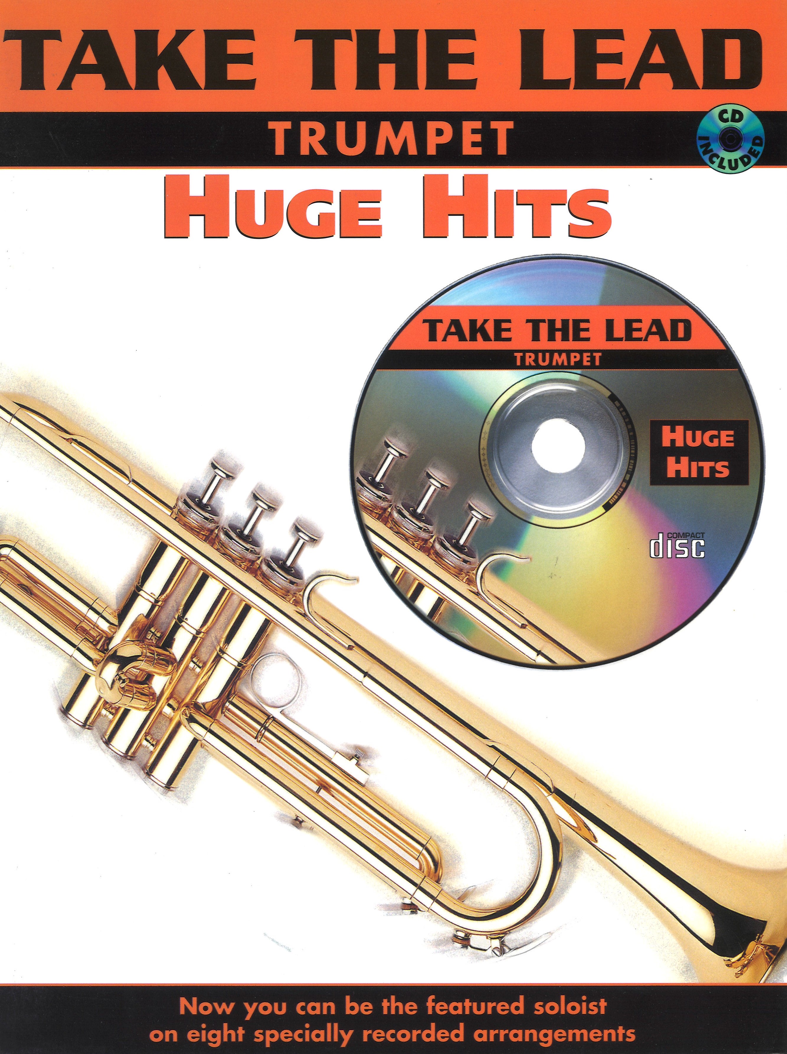 Take The Lead Huge Hits Trumpet Book & Cd Sheet Music Songbook