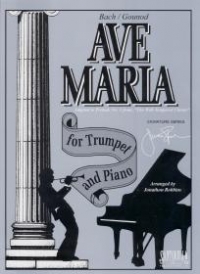 Bach/gounod Ave Maria Trumpet & Piano Sheet Music Songbook