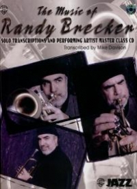 Randy Brecker Music Of Trumpet Book & Cd Sheet Music Songbook