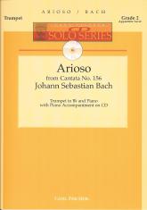 Bach Arioso (cantata No 156) Trumpet & Pf Cd Solos Sheet Music Songbook