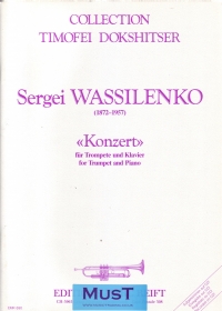 Vassilenko Concert Poem Op113 Trumpet Sheet Music Songbook