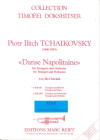 Tchaikovsky Neapolitan Dance Op39 No 18 Trumpet Sheet Music Songbook