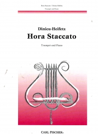 Dinicu Hora Staccato Trumpet Sheet Music Songbook