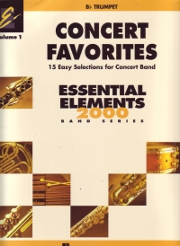 Concert Favourites Vol 1 Bb Trumpet Sheet Music Songbook