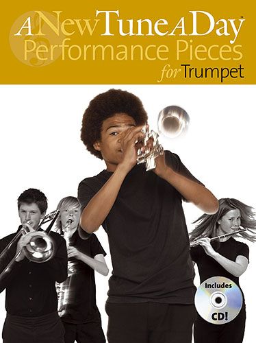 New Tune A Day Performance Pieces Trumpet Sheet Music Songbook