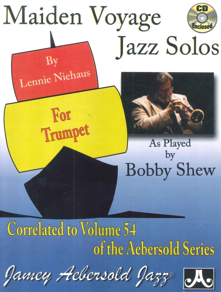 Maiden Voyage Jazz Solos Trumpet Book & Cd Sheet Music Songbook