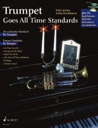 Trumpet Goes All Time Standards Book & Cd Sheet Music Songbook