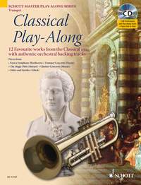 Classical Play Along Trumpet Book & Cd Sheet Music Songbook