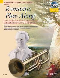 Romantic Play Along Trumpet Book & Cd Sheet Music Songbook
