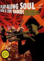 Play Along Soul With A Live Band Trumpet Book & Cd Sheet Music Songbook