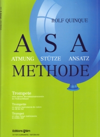 Asa Method Quinque Trumpet Sheet Music Songbook