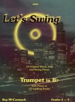 Lets Swing Trumpet Mccormack Book/cd Sheet Music Songbook