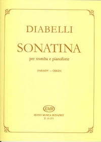 Diabelli Sonatina Op151 No 1 Trumpet & Piano Sheet Music Songbook