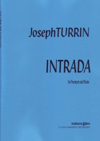 Turrin Intrada Trumpet & Piano Sheet Music Songbook