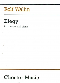 Wallin Elegy Trumpet & Piano Sheet Music Songbook