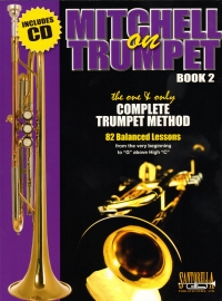 Mitchell On Trumpet Book 2 Lessons + Cd Sheet Music Songbook