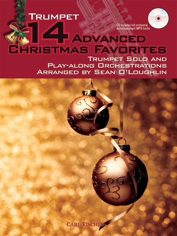 14 Advanced Christmas Favorites Trumpet + Audio Sheet Music Songbook