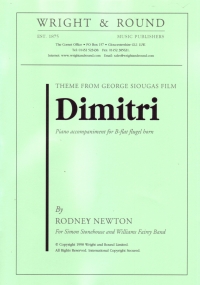 Newton Dimitri Flugel Horn & Piano Sheet Music Songbook