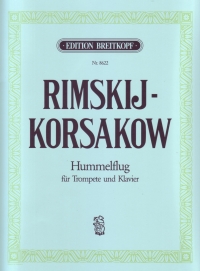 Rimsky-korsakoff Flight Of The Bumblebee Tpt & Pf Sheet Music Songbook