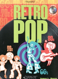Retro Pop Trumpet Book & Cd Hosay Sheet Music Songbook