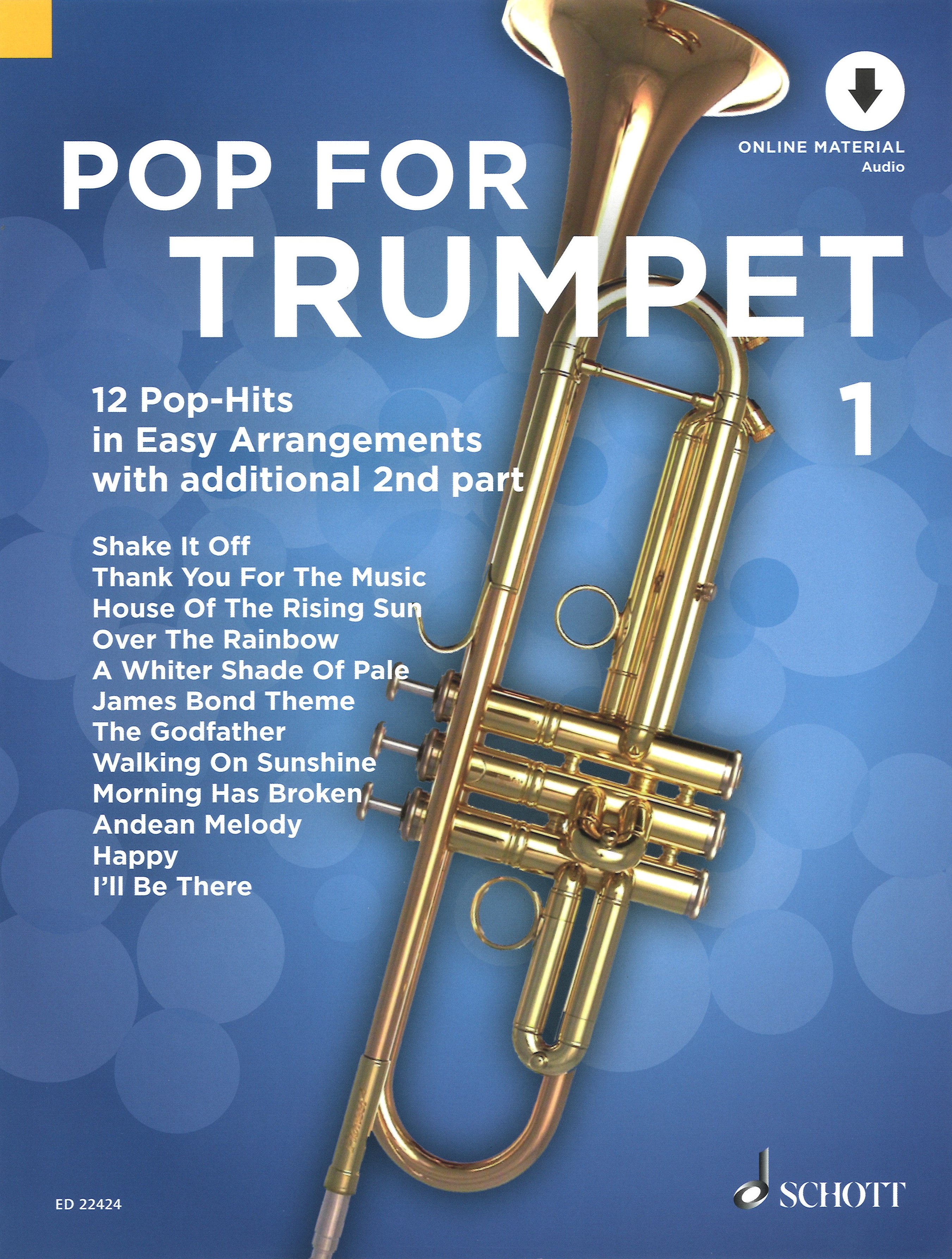 Pop For Trumpet 1 + Audio Sheet Music Songbook