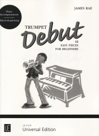 Trumpet Debut Rae Piano Accompaniment Sheet Music Songbook