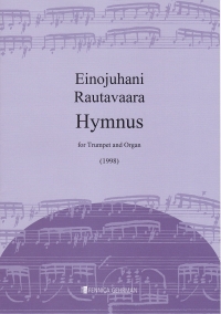 Rautavaara Hymnus Trumpet & Organ Sheet Music Songbook