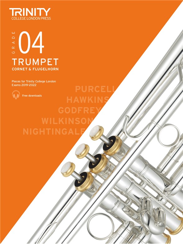 Trinity Trumpet Cornet Flugel 2019-2022 Grade 4+  Sheet Music Songbook