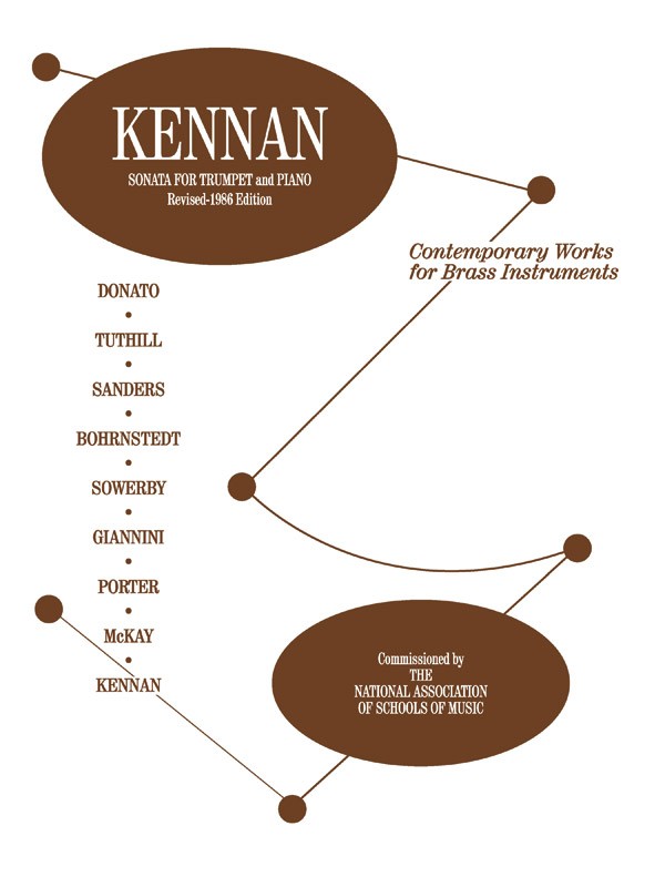Kennan Sonata For Trumpet And Piano Sheet Music Songbook