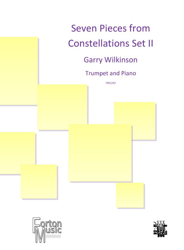 Wilkinson Seven Pieces From Constellations Set Ii Sheet Music Songbook