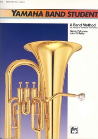 Yamaha Band Student Baritone Treble Clef Book 1 Sheet Music Songbook