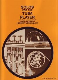 Solos For The Tuba Player Wekselblatt Sheet Music Songbook